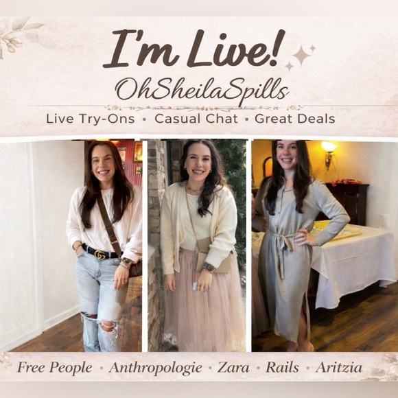 Other - Sheila is Live! Come shop with me! 💁🏻♀️🛍️👯♀️